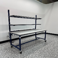Formaspace 6' Laboratory Table With Shelves image 0